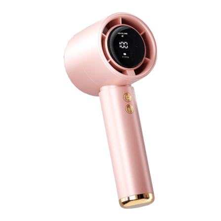 พัดลมพกพา SONAR FLYBIRD 3IN1 รุ่น N68 แบตเตอรี่ 5000MAH ชาร์จไฟได้ จอแสดงผล LED สีชมพู_1